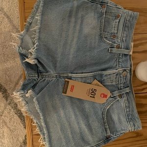 Brand new levi 501 shorts